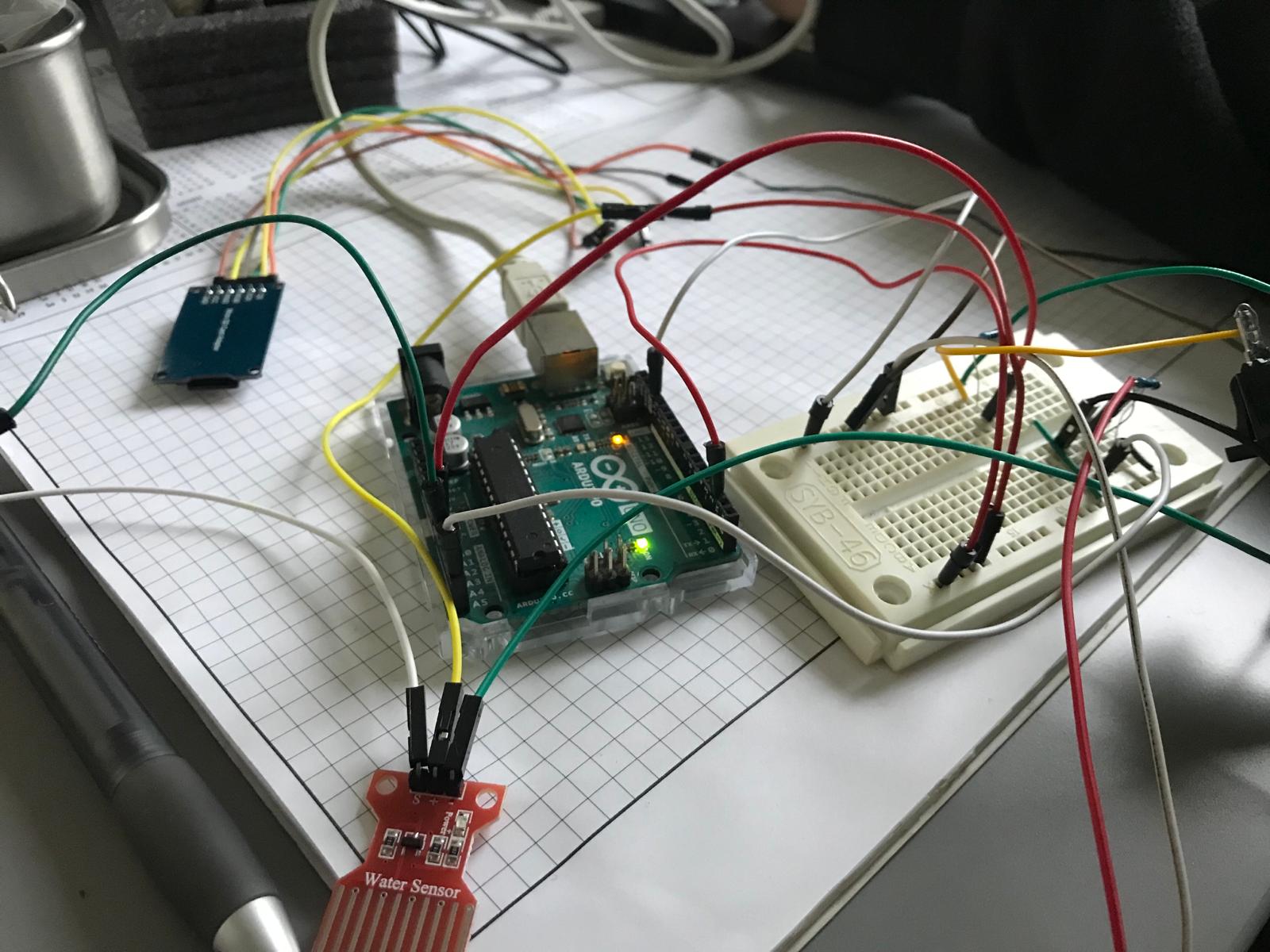 Verkabelung der Arduinos